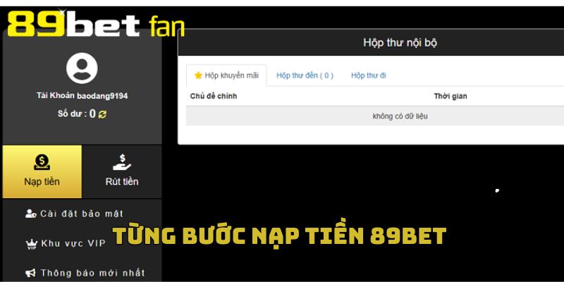 Thực hiện giao dịch theo hướng dẫn chi tiết này