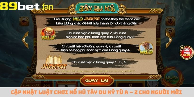 Nổ Hũ Tây Du Ký áp dụng cách thức chơi tương đối đơn giản